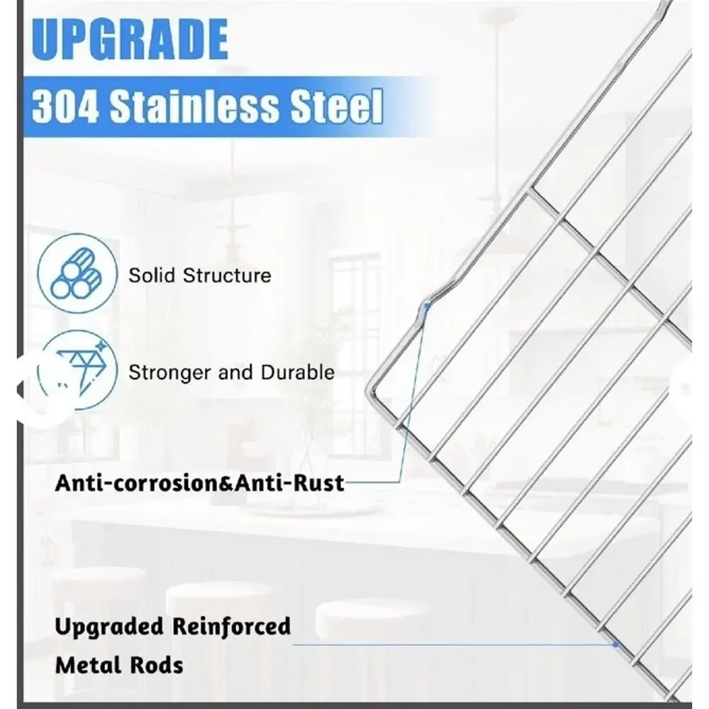 WB48T10063 Oven Rack for GE Profile/GE Oven, 304 Stainless Steel Baking Racks